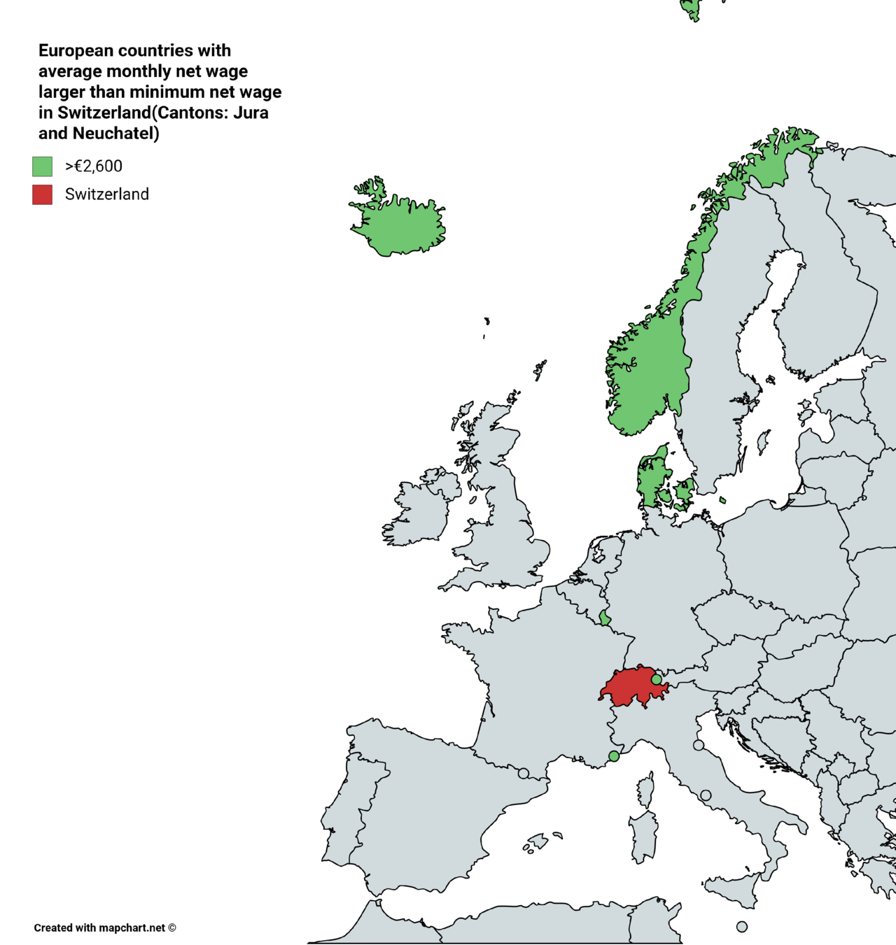 European Countries With Average Monthly Net Wage Maps On The Web European Countries With Average Monthly Net Wage Maps On The Web