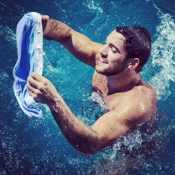 Aussiebum-Team:  Awkward Moment When You Dive In And Your Swimmers Come Off. Ever