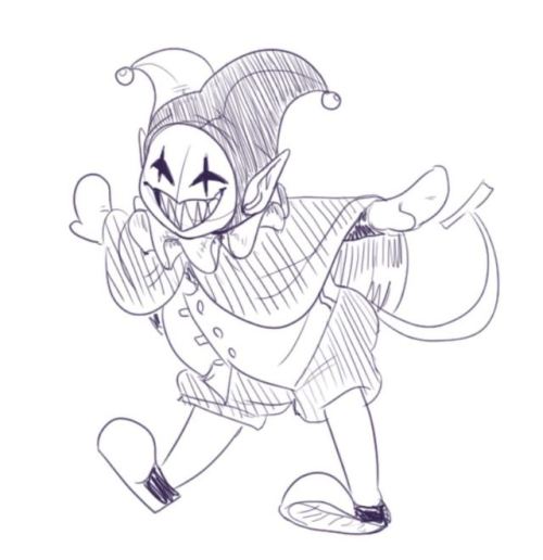 little jevil doodle, cause i can do whatever i want~