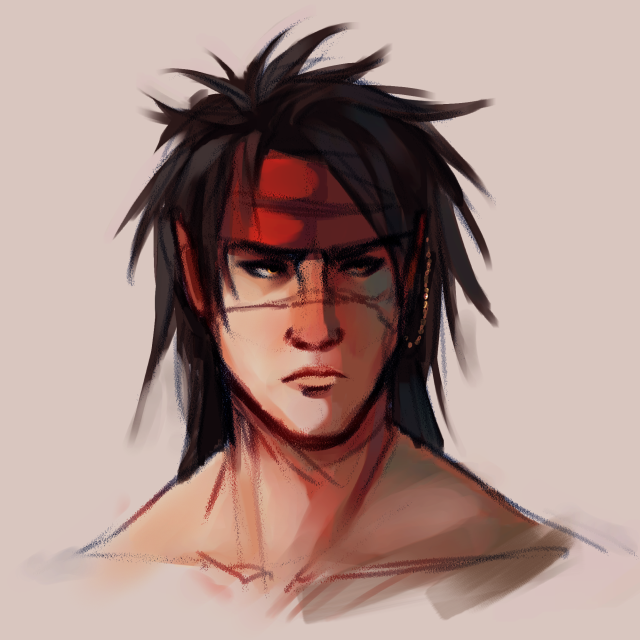quick warm-up doodle of my favourite hawk