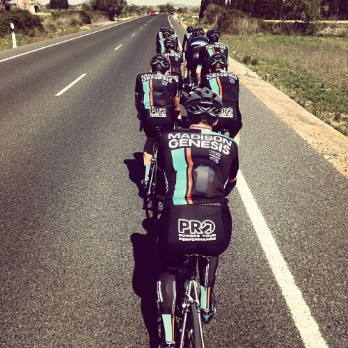 laicepssieinna:  From petehawk85 - Lovely day for a ride with the @madisongenesis boys #majorca #sun