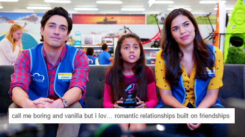 elizabthturner:  Superstore + tumblr text posts [5/?]~ Jonah & Amy edition (2)