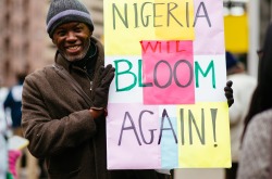 atane:  Some faces from the Nigeria Global Day of Action protest in support of the Nigerian LGBTQ community. Click here for more pictures. 