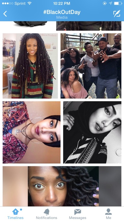 blackgirlsbeauty:All this beauty !!!!!!! Yesss this is what this blog is all about love it #blackoutday
