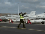 celer-et-audax:  RAF aircraft marshalling