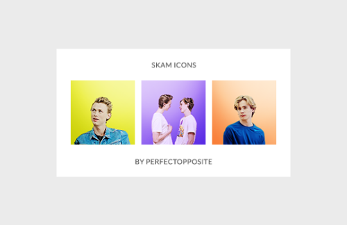 perfectopposite: Skam icons (requested by @evenbechz) fourteen icons, 150x150px please like and rebl