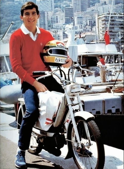itsawheelthing: urban racer …Ayrton Senna, Candy Toleman-Hart TG184, 1984 Monaco Grand Prix N
