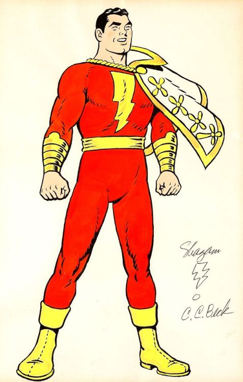 browsethestacks: Shazam! Art by… 1) C.C. Beck 2) Doc Shaner 3) Doc Shaner 4) Doc Shaner 5) A