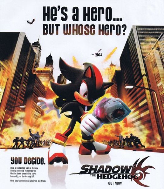 The Complicated Backstory of Shadow the Hedgehog