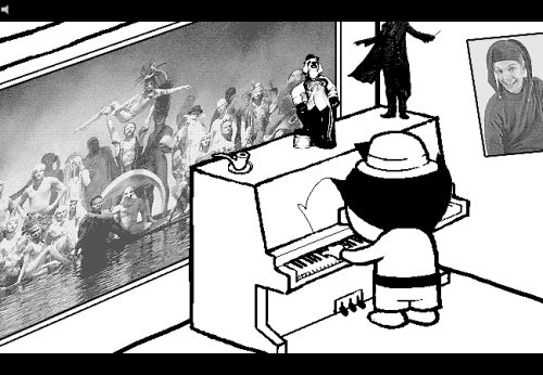 today-in-homestuck: It’s been exactly five years since… [S] John: Play haunting piano r