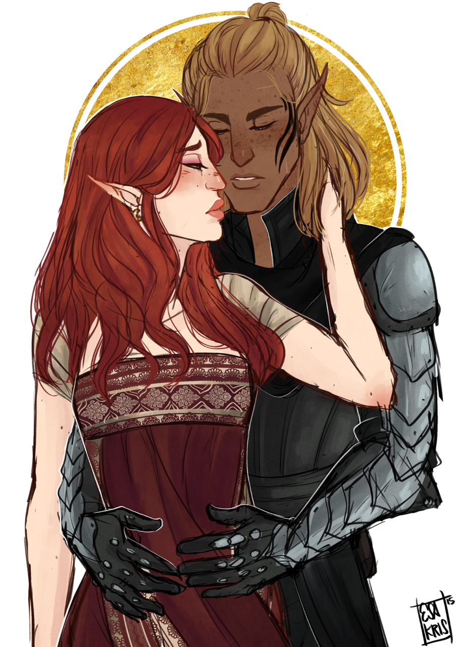 officialinquisitorofthedas:So I got this beautiful commission from esakris and I’m