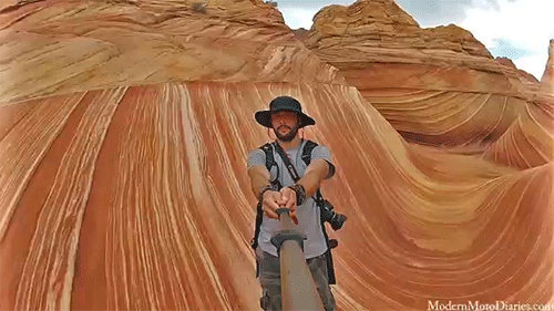 huffpostworld:  This guy got to make the most epic around-the-world selfie video,