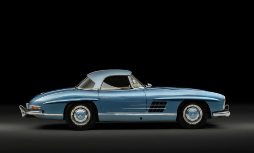 1958 Mercedes-Benz 300 SL Roadster owned by Juan Manuel Fangio El Maestro competed in 52 Formula One