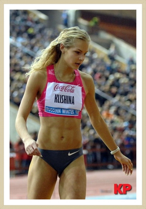 steveinaspeedo:  Hard Body of the Day: Russian long-jumper Darya Klishina. Click HERE for more “hard bodies of the day.”
