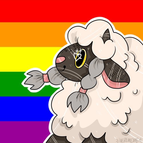 some pride wooloo icons for ur pokemon pride needs!!!ok to use as ur icon as long as u give credit b