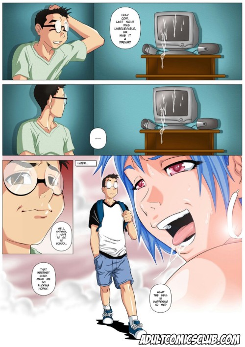 sweet666return: [Melkor (Romulo Mancin)] A Geek’s Life Set 2 The End xD