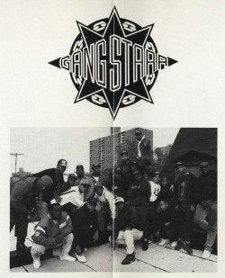 djsavone:Gang Starr Foundation | ‘Step In The Arena&rsquo; | CD Insert | 1991