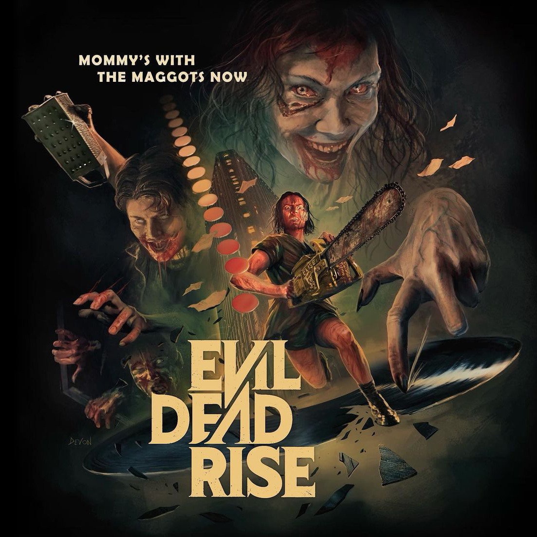 Evil Dead Rise' Ending Explained - Mommy Is With the Maggots Now