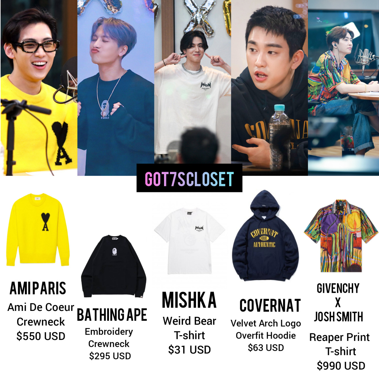 GOT7 fashion and outfits on Instagram: [220601] Bambam