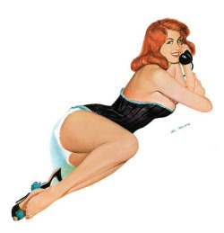 vintage-pinup-girls:  Vintage pinup girl