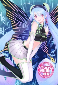 tony taka heels see through thighhighs wings | #349214 | yande.re