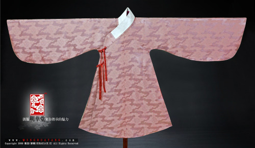 Chinese hanfu collection of Ming dynasty by Minghuatang(明华堂) Part Ⅱ ：Ao'zi(袄子), top garment as upper