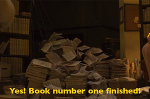 paellego:  trying to lessen your tbr pile like