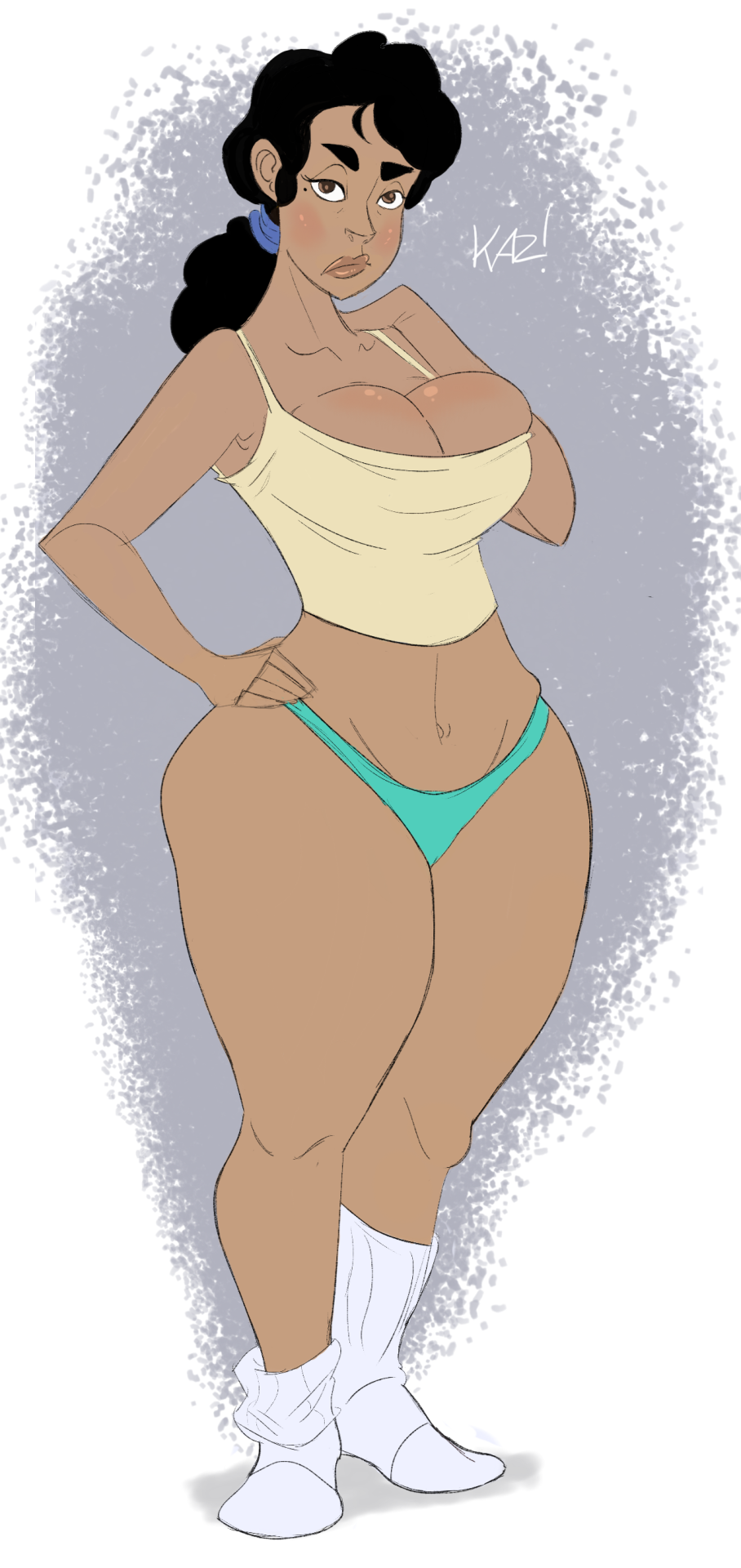 kazzroyale: Happy New Years!  Here… Have some lovely Lani…. Sketch of a new