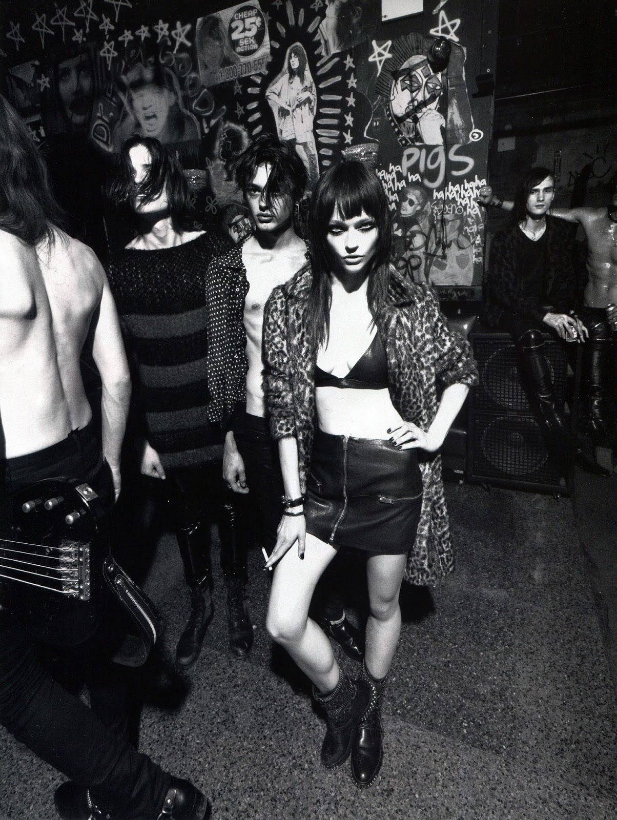 stormtrooperfashion:  Sasha Pivovarova in “Become the Night” by Mert &amp;