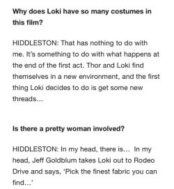 vampireapologist: vampireapologist:  deathcarpets:  thegestianpoet:   cephalotodd: never 4get GOD   hiddlestown struggles not to say “headcanon” in an interview   this is everything.  even fucking Tom Hiddleston refers to the grandmaster as “Jeff