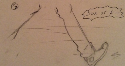 Just A Scribblin Comic I Did At School!