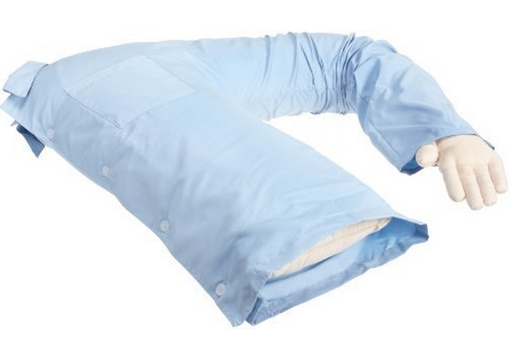 wickedclothes:  The Boyfriend Body Pillow. The pillow measures 22-by-9-inches for