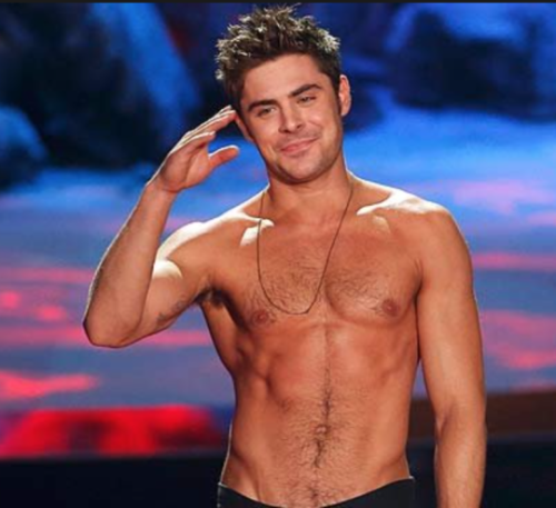 nude-male-celebs:    Zac Efron Nude and Bulge Photos