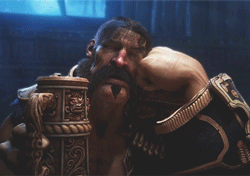 ramavatarama:  wywent: Bottoms up Moments after their encounter with Chen Stormstout