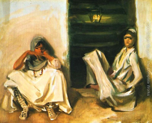 Two Arab women by John Singer Sargent