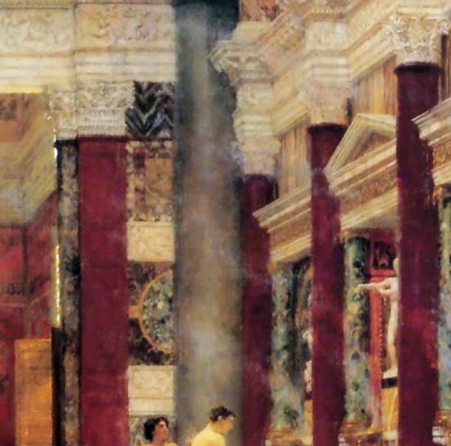 nataliakoptseva:Lawrence Alma-Tadema: The Baths of Caracalla1899