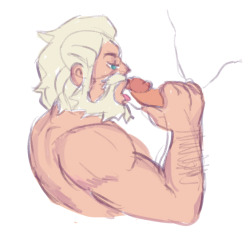 icingbomb:  quick reinhardt doodle