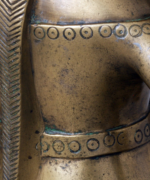 Aquamanile in the Form of Aristotle and Phyllis (c. 14th c.). Detail.An aquamanile is a vessel for p