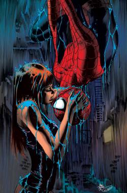 mikedeodatojr:  Mary Jane and Spidey. Colors