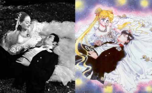 lunaeminxxx:Naoko Takeuchi (Sailor Moon) inspiration/references for her art  ♡ ♡