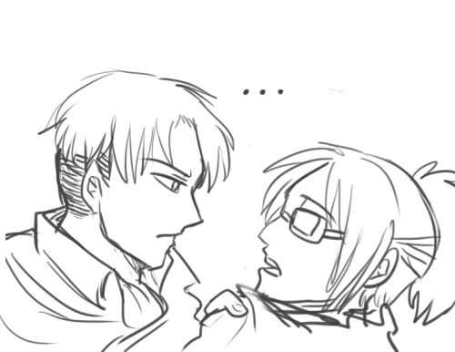 nadenwolf:Aaaaa I did it! bless this SnK actor auI FUcKIN LOVE THIS AU,bye