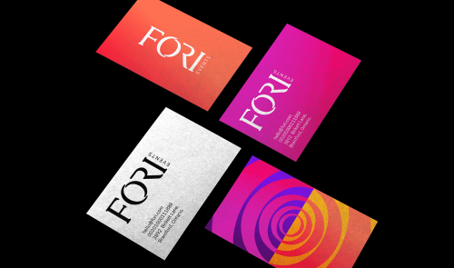 mockupcloud:  Fori events BrandingMockups used in this project 👉 Blck Branding MockupDesign by @baianat