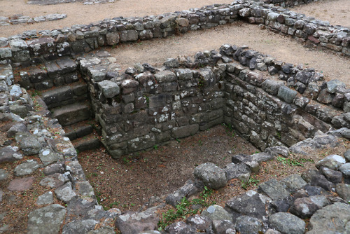 Segontium Roman Fort, Caernarfon, North Wales, 1.8.18.The scale of Segontium meant that at its heigh