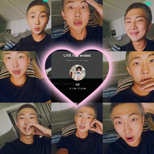 Can We Talk About The Latest Live Of Namjoon?