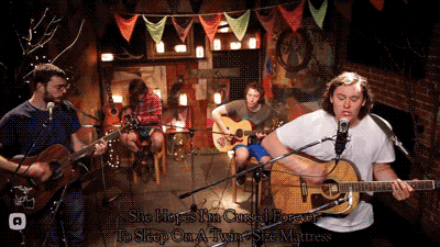 coming-up-in-milhouse:The Front Bottoms - Twin-Size Mattress 