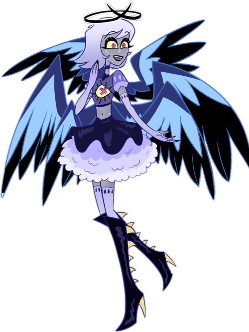 Fallen Angel Emily From The Hazbin Hotel On My New PicsArt Account Hope You Like It