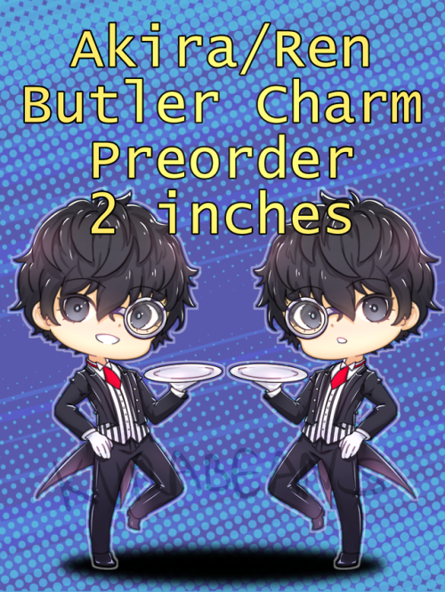 Persona 5 acrylic charm preorders! ETA: Beginning of OctoberYou can get them at Kurabeans on Etsy!(N