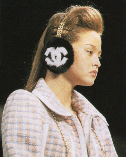 Devon Aoki walks the runway during the Chanel by Karl Lagerfeld