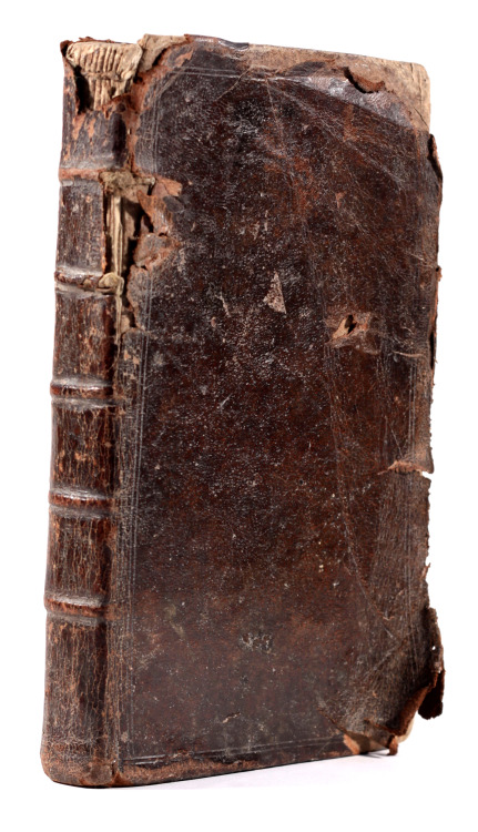 michaelmoonsbookshop:well used old antique 18th century cookery book by Elizabeth Moxon 1762