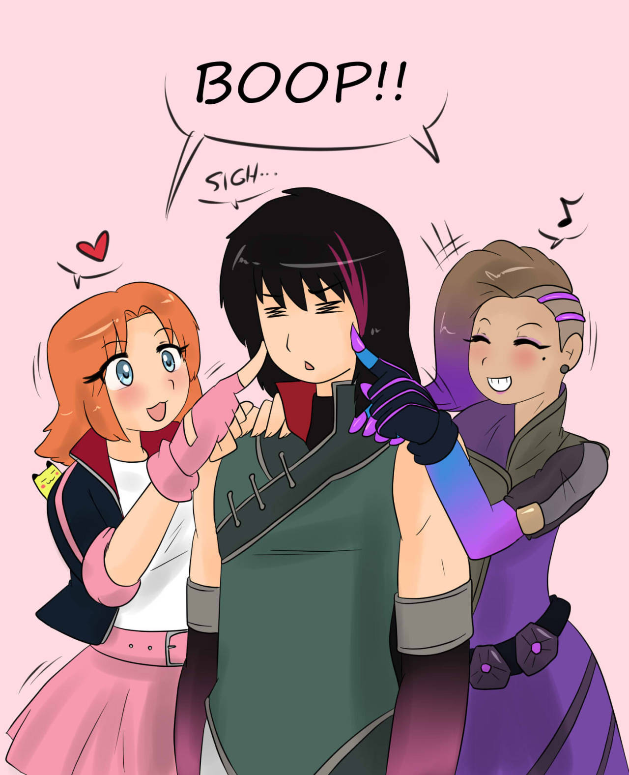 Sombra dose the boop like Nora.... has Nora have a... | FJ+Tikoriko